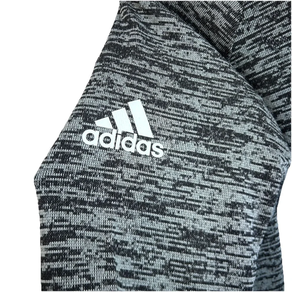 Adidas NBA Houston Rockets Shooting Shirt Mens Medium‎ Gray Space Dye Jersey M
